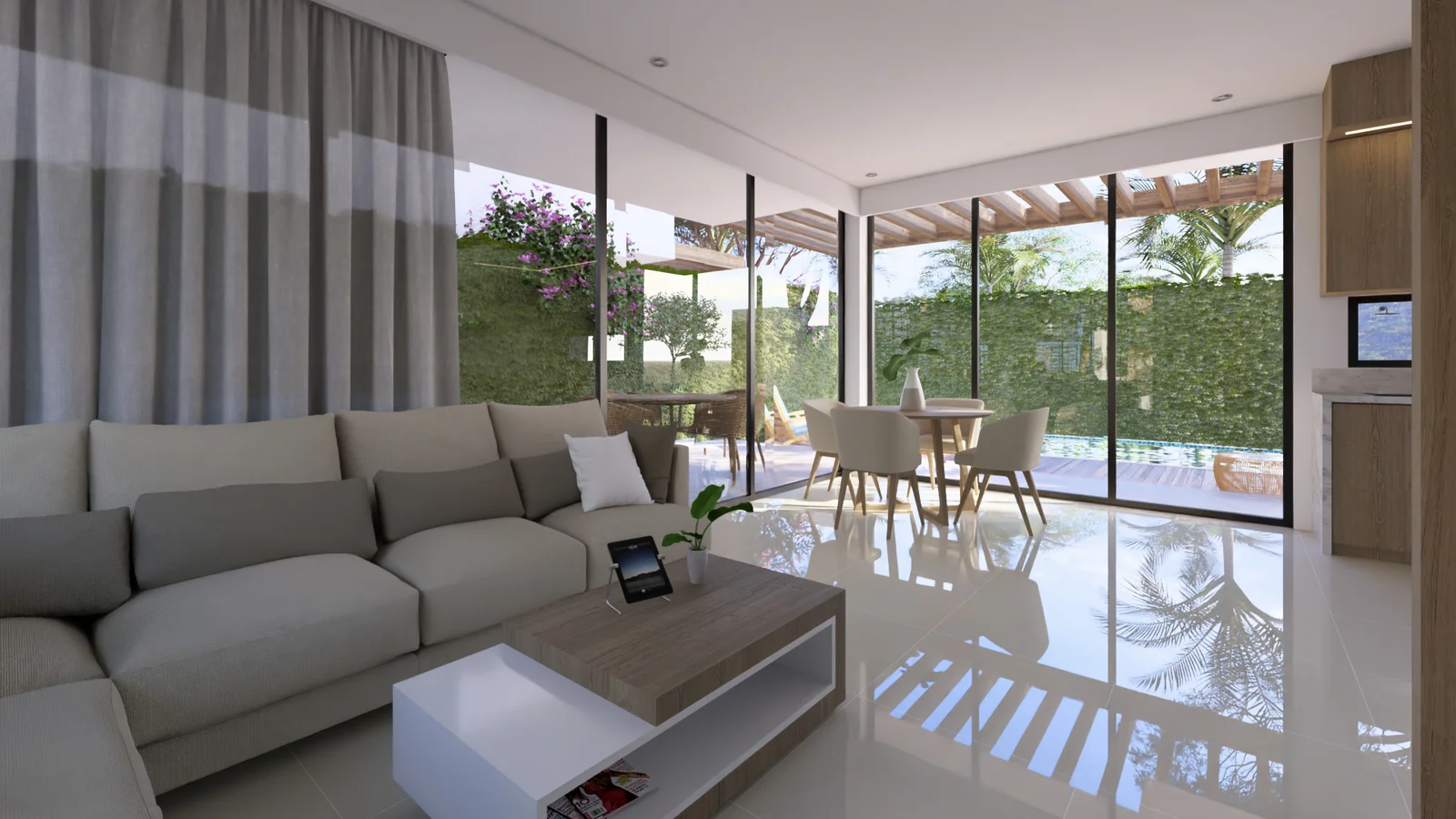 Barú Beach, interior 1